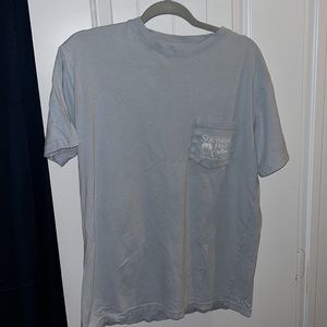 Sky Blue Southern Fried Cotton Shirt
